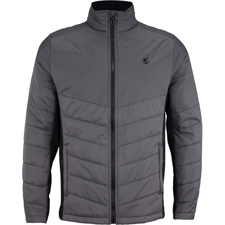 Spyder Men's Stealth Full Zip Hybrid Jacket, Color Options