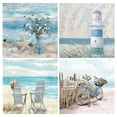 thumbnail image 1 of Art Craft Kit Tiwabb, paquete de 4 pinturas de diamantes de playa de 12 x 12 pulgadas, 1 of 7