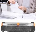 thumbnail image 6 of Precision ABS Paper Trimmer for Scrapbooking, Photos, Labels,Safe Sliding Cutter with 45 to 90 Degree Cutting Angles,Equipped with Accurate Ruler Grids for Standard Thick Materials, 6 of 9