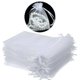 thumbnail image 1 of 100 pcs Organza bags, 9 x 7cm - Hand-stitched White, 1 of 5
