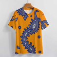 thumbnail image 4 of Paisley T Shirts Basic T-Shirt Short Sleeve Ladies Tee Shirt Summer Graphic Clothing, 4 of 5