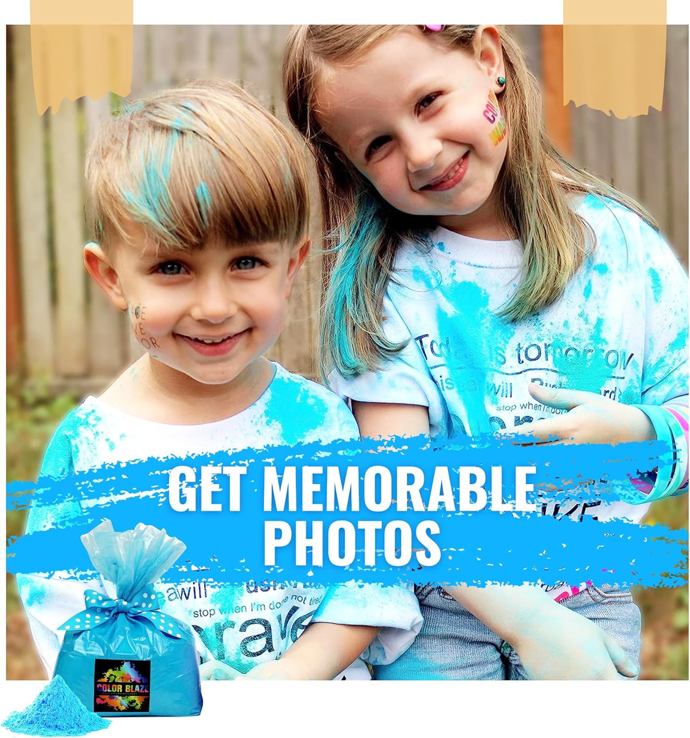 Color Powder Blue - 5 Pounds - Perfect for Colorful Fun Runs, Youth Group Color Games, Color Wars, Holi Festivals and More!
