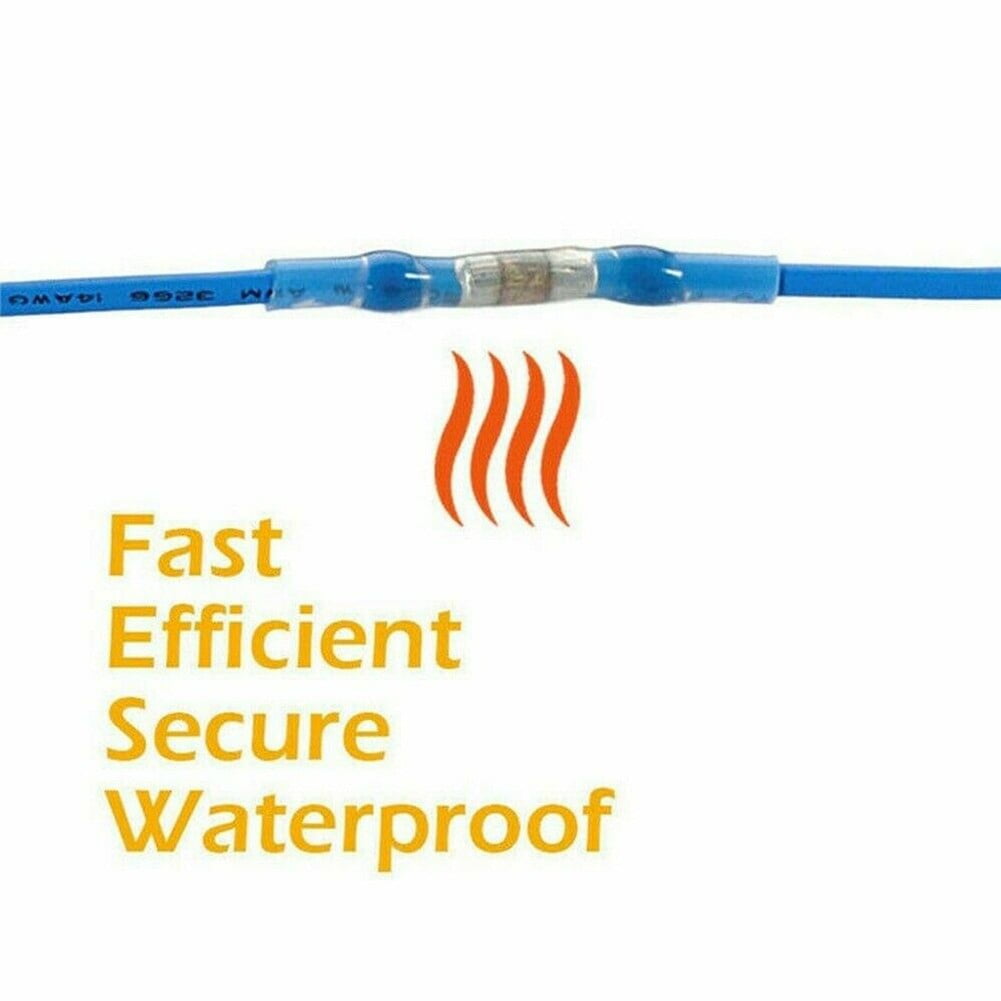 50/800Pcs Solder Seal Sleeve Heat Shrink Wire Connectors Terminals Waterproof 50Pcs
