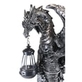 thumbnail image 3 of DWK Corporation 18 inch Dark Beacon LED Dragon Lamp Statue Outdoor Garden Solar Lawn Light Decor, 3 of 9