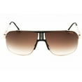 thumbnail image 2 of Carrera Brown Gradient Navigator Men's Sunglasses CARRERA 1043/S 02M2/HA 65, 2 of 2