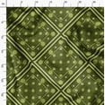 thumbnail image 3 of Soimoi Green Fabric - By the Yard - 56 Inch Wide - Geometric Floral Textile - Contemporary and Stylish Designs for Fashion and Crafts Printed Fabric, 3 of 6