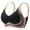 Black, variant on Bras for Women Padded Under 20$ - Blue Bras for Women Wireless Hontri Super Gather Bra Soft Comfortable Gather Bra Wireless Push up Bra Lift Bra Women Lingerie Everyday Sports Bras