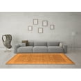 thumbnail image 3 of Ahgly Company Indoor Rectangle Oriental Orange Industrial Area Rugs, 6' x 9', 3 of 4