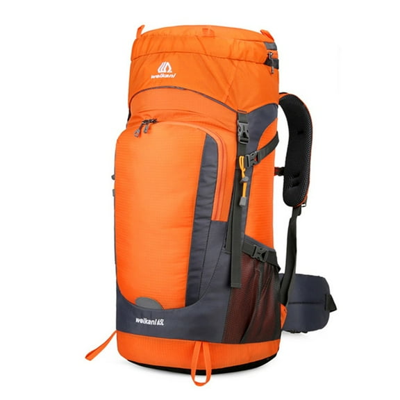 65L Backpack With Rain Cover Hiking Backpack Outdoor Sport Travel Daypack For Camping Trekking Outdoor Bags 27.6X12.6X7.9Inch