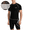 White, variant on Men's Sun Protection Swimsuit Short Sleeve Surfing Rash Guard Set Casual Quick Dry Beach Swimming Set White