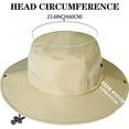thumbnail image 6 of All-Weather Boonie Hat for Outdoor Adventures - UPF 50+ Waterproof Bucket Hat with Wide Brim for Men and Women, 6 of 9