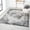 Gray, variant on Luxe Weavers Mosaic Tile Blue 6x9 Area Rug with Distressed Effect Moroccan Bedroom Carpet