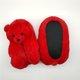thumbnail image 2 of Sonducket Zapatillas antideslizantes de oso de peluche para mantener el calor, calzado térmico para niñas, zapatillas de animales para interiores, Calzado Rojo, 2 of 6