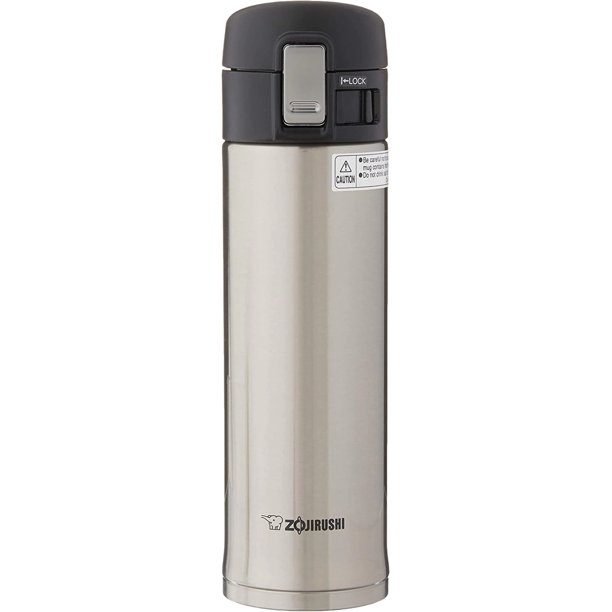 Zojirushi Stainless Steel Travel Mug12ozSilver SMKHE36XA