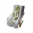 thumbnail image 4 of Detroit Soft Flannel Fleece Throw Blanket, Aged Grunge Detroit Michigan Stamp Retro Design with Stars Tourism Travel, Cozy Plush for Indoor and Outdoor Use, 50" x 60", Olive Green White, by Ambesonne, 4 of 6