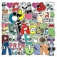 thumbnail image 1 of 50pcs/set Alphabet Lore Graffiti Stickers Decal For Skateboard Water Bottle Decoration, 1 of 3