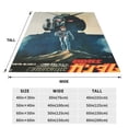 thumbnail image 3 of Mobile Suit Gundam Fleece Throw Blankets, Super Soft Flannel Cozy Blankets for Adults, Washable Lightweight Blanket for Couch Sofa Bed Office, Warm Plush Blankets for All Season, 3 of 8