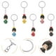 thumbnail image 4 of 12 Uds. Adorables llaveros de muñeca tipo kimono de estilo japonés para mujer, llavero con campana de muñeca tipo kimono, llavero de muñeca tipo kimono, bolso, mochila, bolso, adorno colgante, 4 of 4