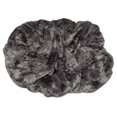 thumbnail image 3 of Chanasya Cloud Print Reversible Velvet Fleece Throw Blanket - for Couch Bed Sofa Chair Day Nap - Super Soft Cozy Snuggly Comfort Chick Plush Light Weight Sherpa Blanket - 60"x70" - Grey, 3 of 4