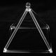 thumbnail image 1 of Cuenco de Yoga, Cuenco de Cristal para , de Cristal para Meditación, 7 Pulgadas Hugo Pirámide de canto de cristal de cuarzo, 1 of 7