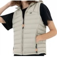 thumbnail image 1 of Chaleco Acolchado Impermeable HikePath para Mujer Beige Talla Extra Grande, 1 of 5