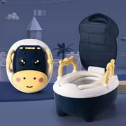Children's Traing Toilet Baby Potty for 1~6 Ages with Soft Cushion