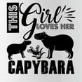thumbnail image 2 of CafePress - Capybara Stainless Water Bottle 1 - Stainless Steel Water Bottle, Sports Bottle, 1.0L, 2 of 5