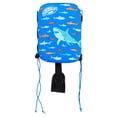 thumbnail image 6 of Swimways Power Swimmer Graduated PFD Shark Medium Kids Swim Vest, Blue, 6 of 6