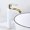 Platinum, variant on Waterfall Taps for Bathroom Sink, Hot and Cold Water Bathroom Sink Taps, Single Handle Bathroom Taps Mixer Faucet High, Black Gold