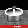 thumbnail image 2 of 90MM Stainless Steel Floor Drain Outdoor Roof Anti-Blocking Floor Drain, 2 of 7