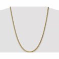 thumbnail image 2 of 14K Yellow Gold Jbsp's 3.9mm Flat Beveled Curb Chain (24 X 3.9) Made In South Africa 1238-24, 2 of 5