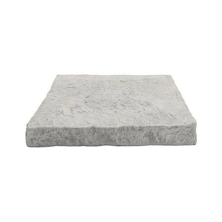 13.5 in. x 13.5 in. Arctic Smoke Faux Stone Flat Pillar Cap Siding