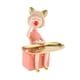 thumbnail image 4 of Resina burbuja chica estatua escultura de adorno de estilo nórdico estatuilla artesanal para hogar sala de estar Decoración Oficina escritorio - Rosa Sunnimix Figurilla de niña, 4 of 8