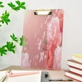 thumbnail image 7 of Peony Flower Acrylic Clipboards A4 Standard Letter Size Clipboard 12.5" X 9" Clip Board for Students Teacher Office, 7 of 7