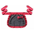 thumbnail image 1 of MasteelfCA Demi-Tablier Coton Demi-Tablier Petit Point Déco pour Femmes Filles Dames (Rouge), 1 of 7