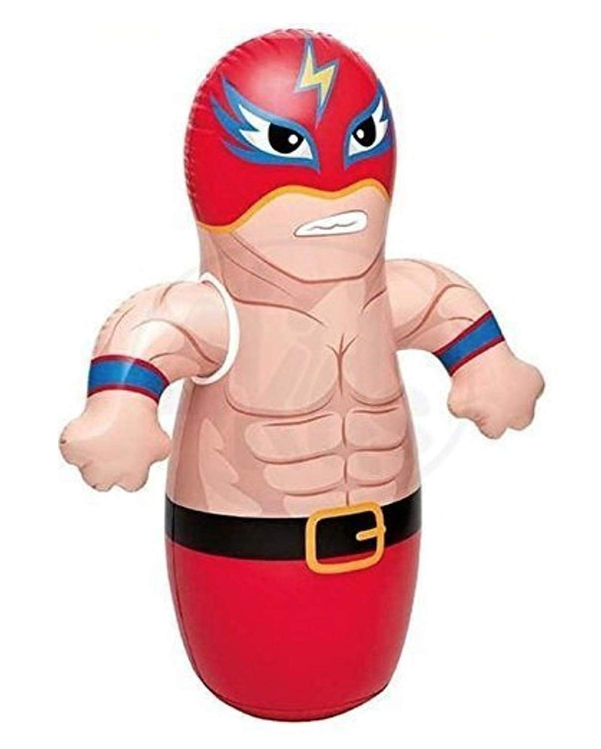 INTEX 3D Bop Bag Boxer Inflatable Blow Up Punching Bag Toy Gift  Kids Fun 