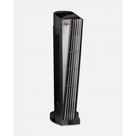 Vornado Tower Heater with V-Flow Whole Room Heat Circulation, Automatic Climate Control, with Electronic Touch Sensitive Controls & LCD Screen, Built-In Safety Shut Off and Tip-Over