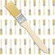 thumbnail image 1 of Pincel 1 Pulgada (paquete De 36) - Pinceles Planos Con Mango De Madera - Pinceles Profesionales Perfectos Para Pintura De Pared, Barniz, Pegamentos Y Bricolaje Ba, 1 of 2
