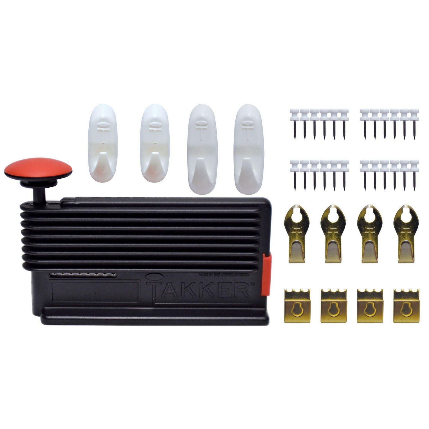 Kit d'accrochage polyvalent 61 pièces Takker