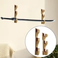 thumbnail image 4 of veasfak Wall Mount Display Stand Bamboo Compact Decorative Wall Display Rack 3 Tier, 4 of 7
