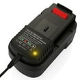 thumbnail image 3 of Cargador de batería de iones de litio CUTICAT 9.6V-18V Negro, 3 of 8