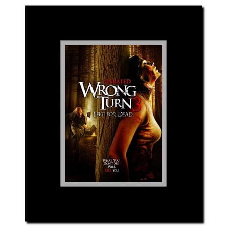 Wrong Turn 3 Left For Dead Framed Movie Poster Walmart Com