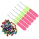 thumbnail image 2 of Juego De Anillos De Bucle De Ganchillo, Dreadlock Crochet Needle Mending Dreadlocks Para Boda ANGGREK Otros, 2 of 8