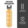 thumbnail image 4 of LIFE'S EASY 20 oz. Sports Insulated Water Bottle with Lid. Stainless Steel Vacuum Double Wall Thermo for Modern Hot and Cold Drinks, Simple Metal Hydro Canteen for Travel Men and Women (Black), 4 of 8