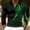 Green, variant on Fznquz Blue Golf Polos for Men Collared Cotton Long Sleeve Shirt Pullover Regular Fit Casual Graphic Mens Winter Clothes