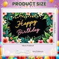 thumbnail image 2 of Tropical Theme Banner Neon Light Tropical Birthday Display Floral Decor Green Leaves Neon Birthday Backdrop for Birthday Party Tropical Theme Party Summer Gathering, 2 of 9