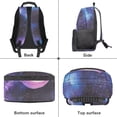 thumbnail image 6 of Yuyamidu Adorable Axolotl School Backpack for Girls 6-8 Starry Sky Kids Backpacks 4th Grade Elementary Middle School Backpacks Cute Book Bags, 6 of 7