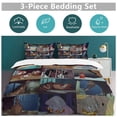 thumbnail image 6 of Dumbo 3-Piece Bedding Set Warm And Comfortable Soft Duvet Cover Bed Set with 1 Duvet Cover And 2 Pillowcases for Bedroom, 6 of 8