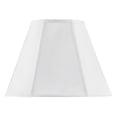 thumbnail image 1 of Cal Lighting SH-8106-18-WH 18 in. Vertical Piped Basic Empire Shade, White, 1 of 1