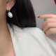 thumbnail image 2 of Pendientes colgantes JAMW de Zirconia cúbica plata 925 para mujer regalo de joyería de boda, 2 of 4